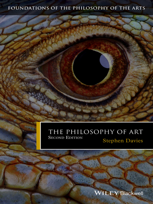 Title details for The Philosophy of Art by Stephen Davies - Available